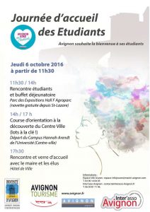 affiche accueil étudiants Agroparc blog 15e4e