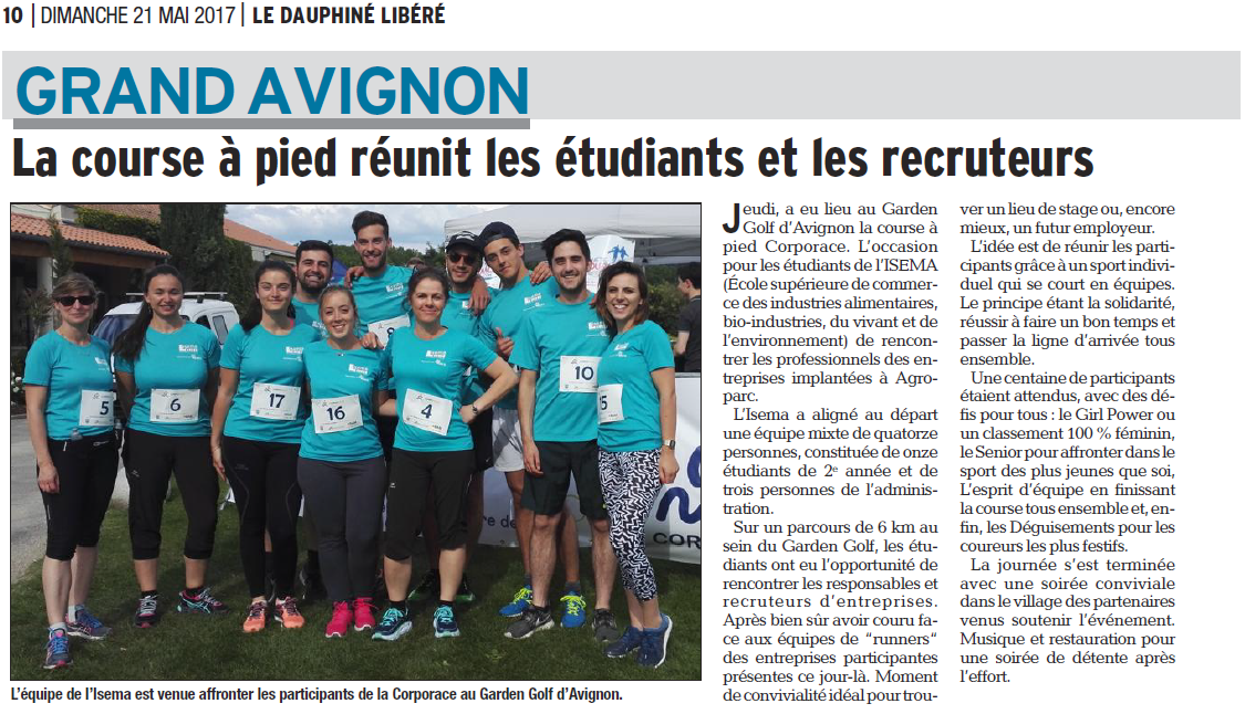 article Vaucluse Matin course Golf 18 Mai 2017 2c815