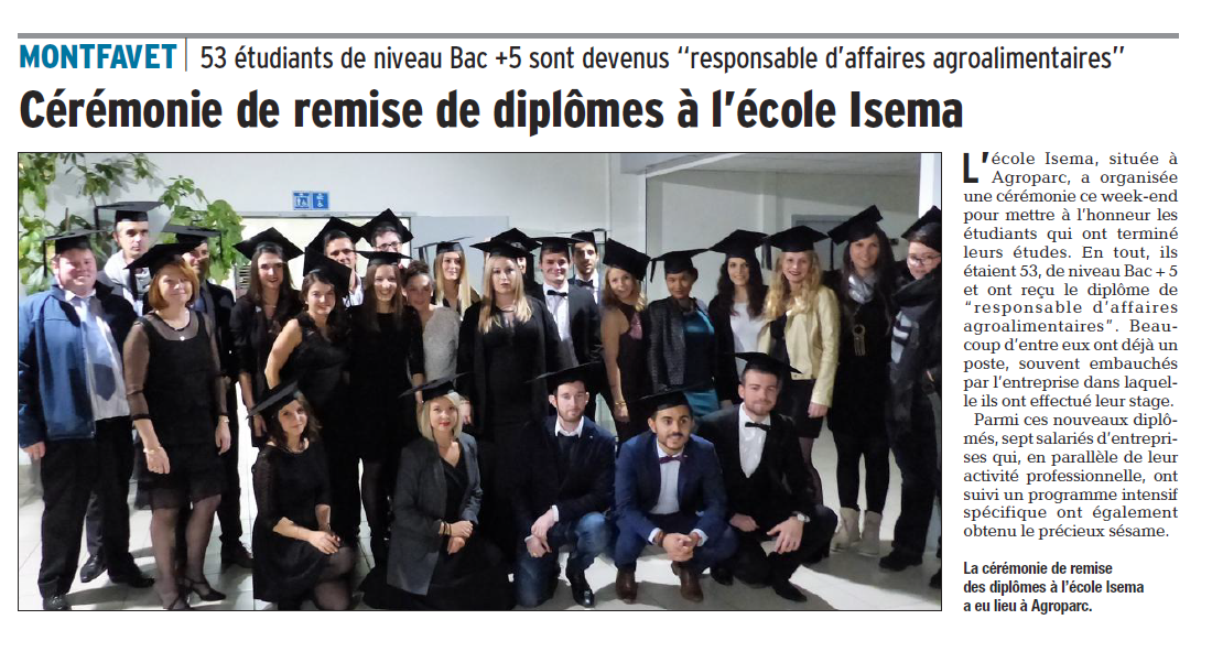 photo article Vaucluse Matin remise diplome p25 d4aa1