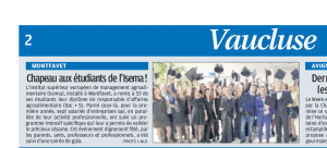 visuel article La Provence remide diplome 2017 66e20